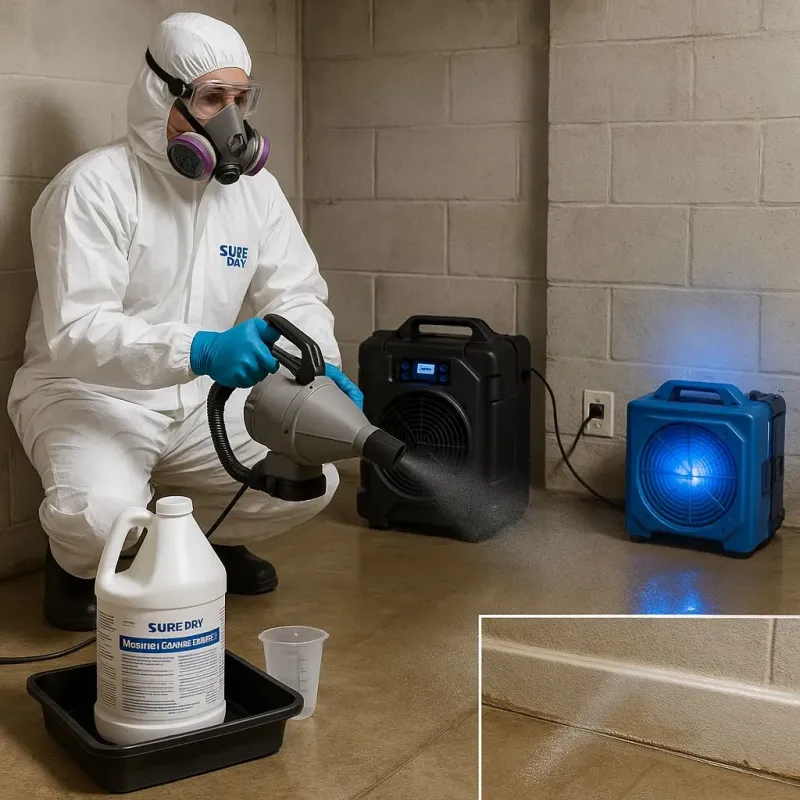 Sanitization and Odor Removal process in Hortonville, WI