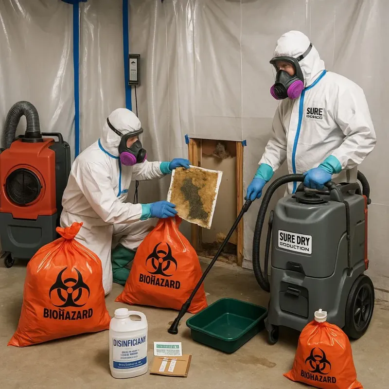 Contaminated Water Handling Protocols process in Hortonville, WI