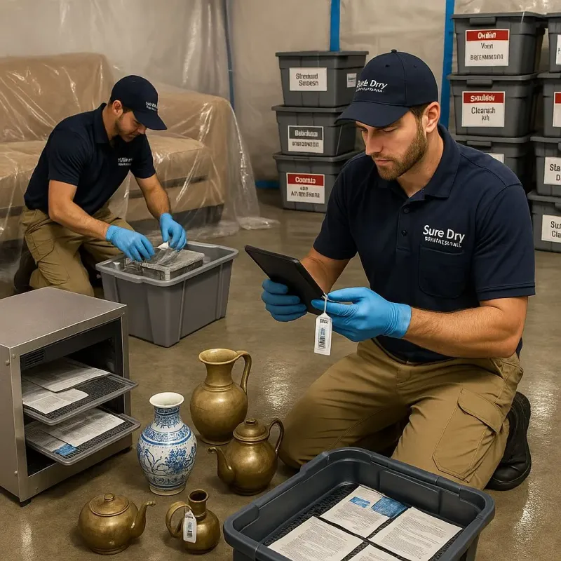 Content Protection and Restoration process in Hortonville, WI