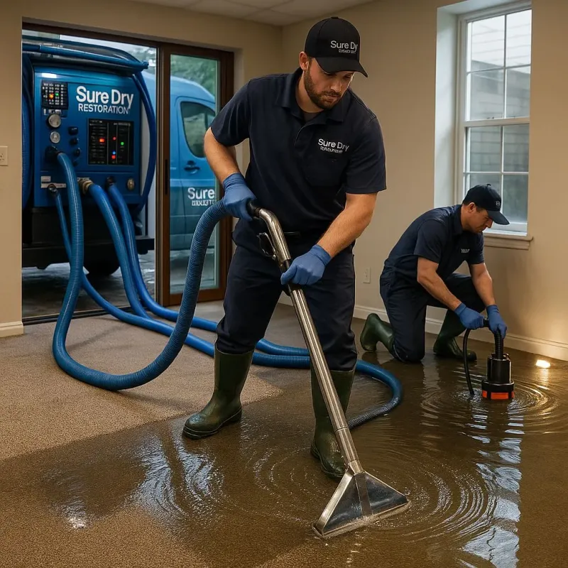 Water Extraction and Removal process in Hortonville, WI